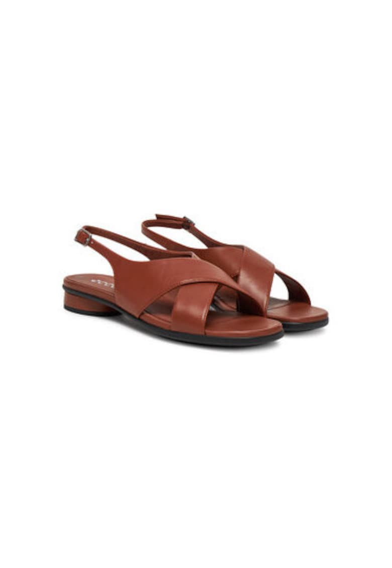 Sandale dama - 23383301014 - Piele naturala - Maro