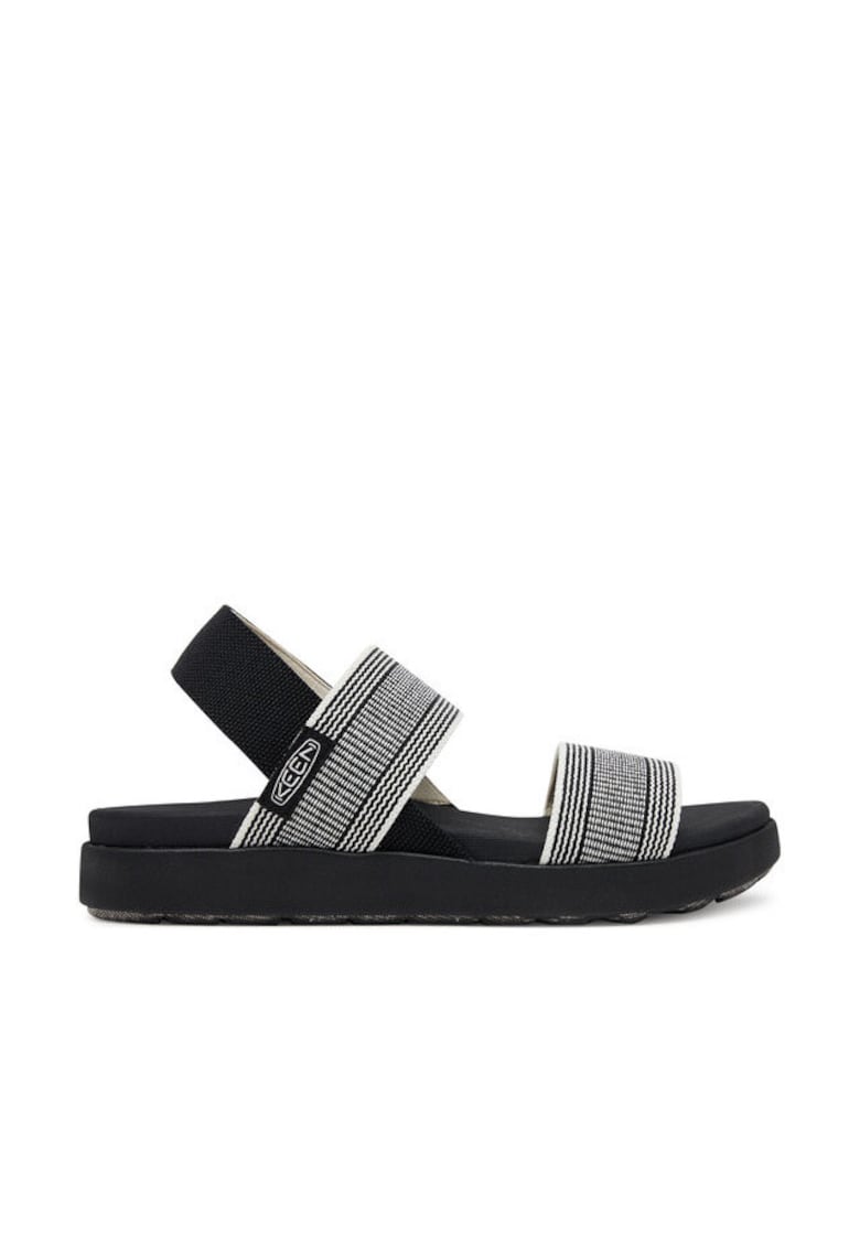 Sandale dama - 1030142 - Textil - 37 EU - Alb/Negru - Alb/Negru