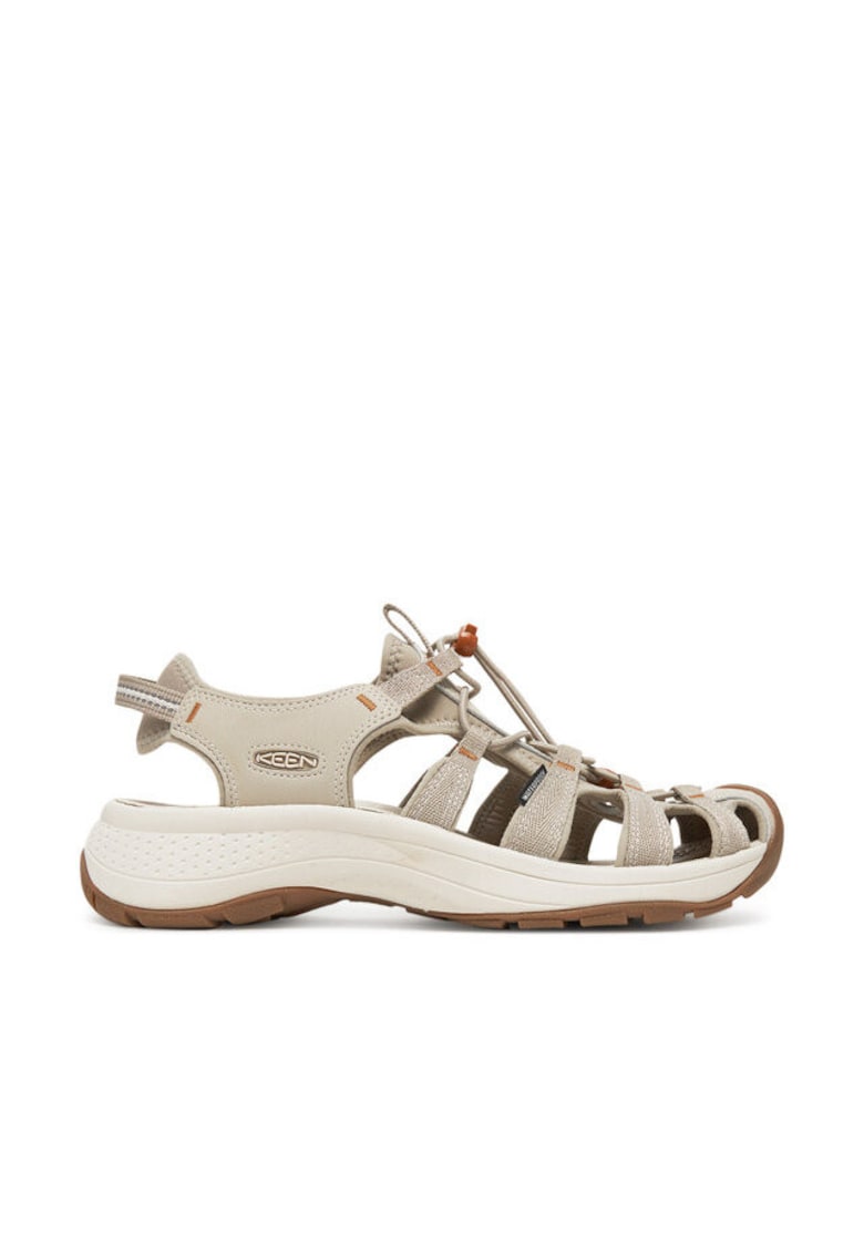 Sandale dama - 1030148 - Textil - Bej