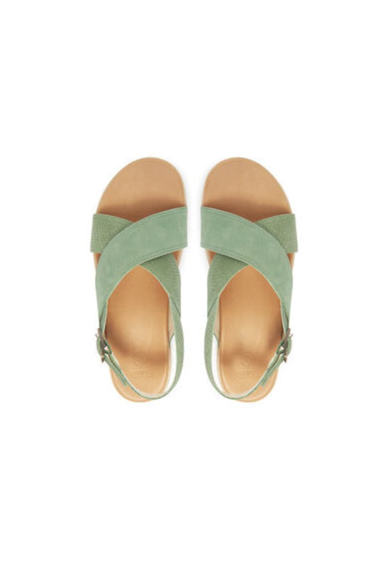 Sandale dama - 1030525 - Piele naturala - Verde