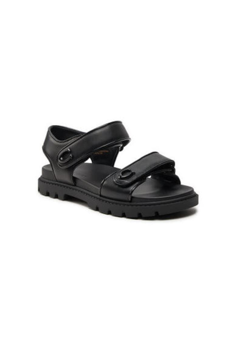 Sandale dama - CS094 - Piele naturala - Negru