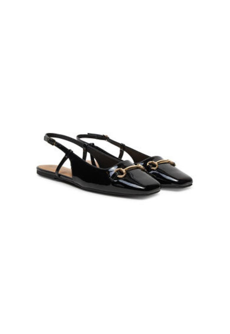 Sandale dama - 13942472 - Piele ecologica - Negru