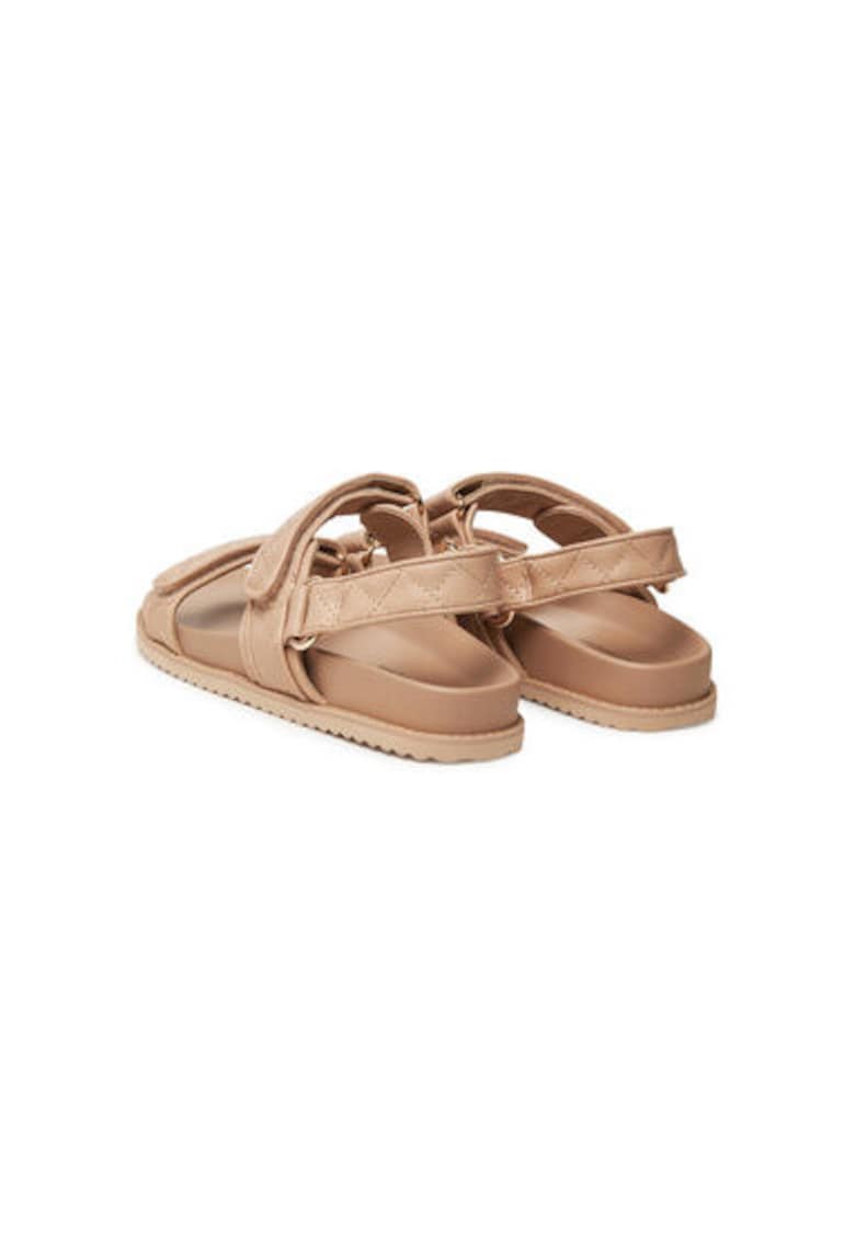 Sandale dama - 13953132 - Piele ecologica - Bej