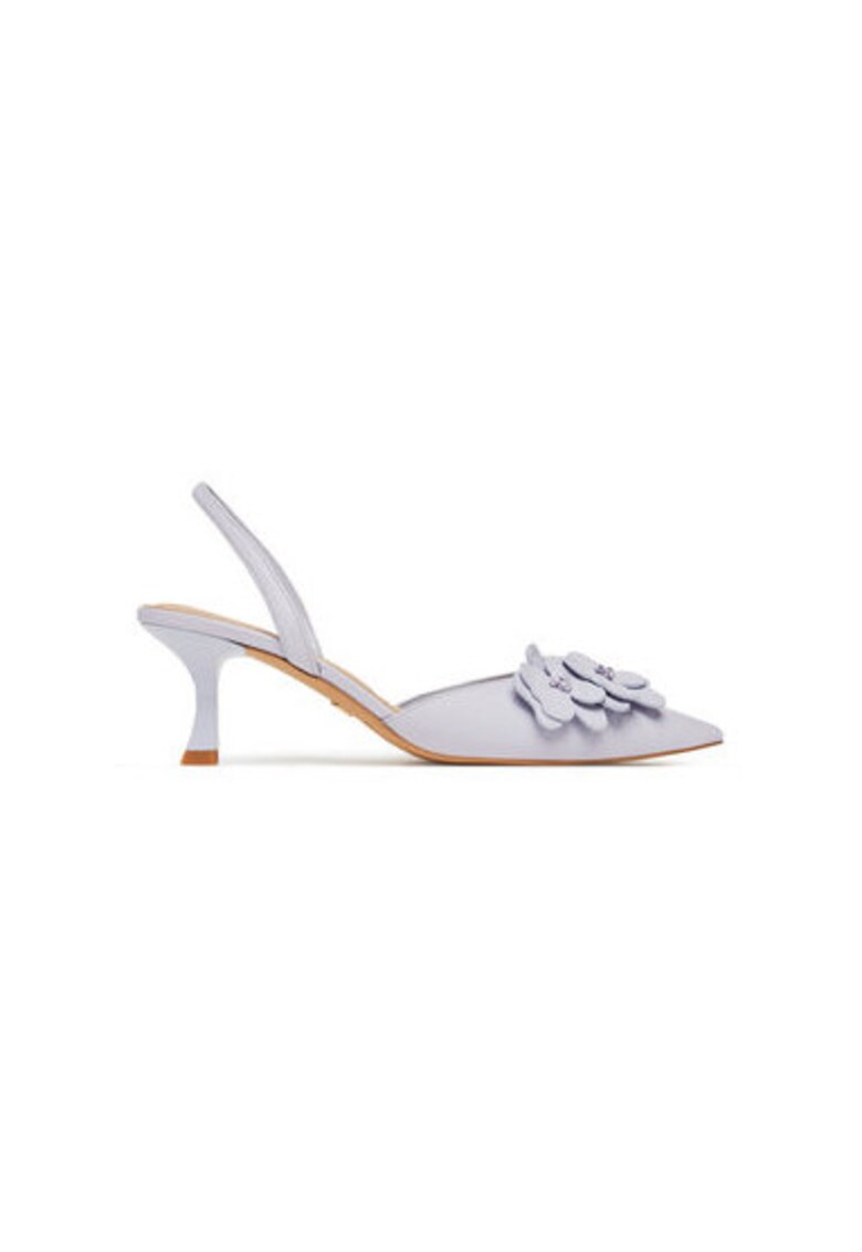Sandale dama - 13966837 - Piele naturala - Mov
