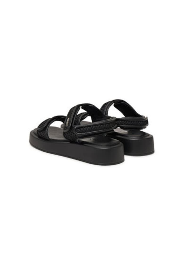 Sandale dama - K1514238 - Textil - Negru