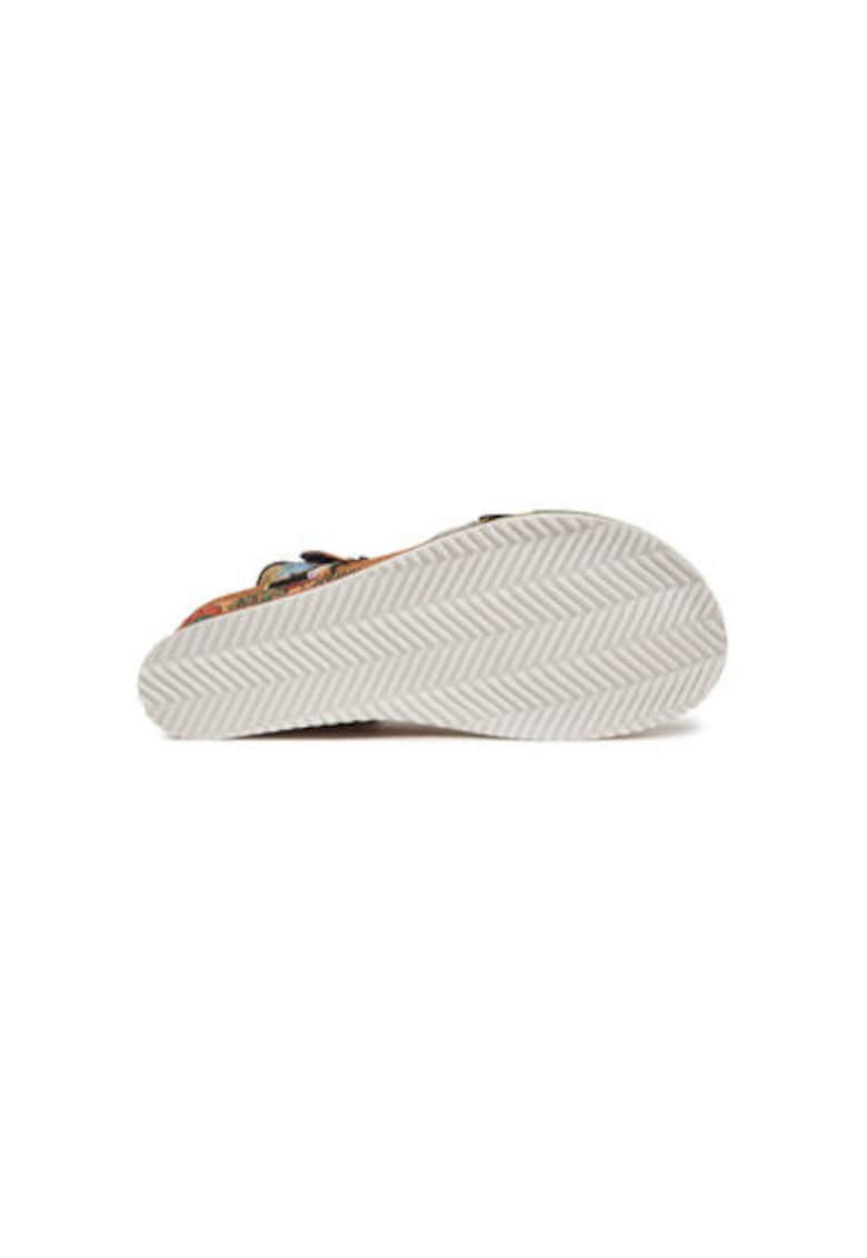 Sandale dama - BONITO 13 - Piele naturala - Bleumarin