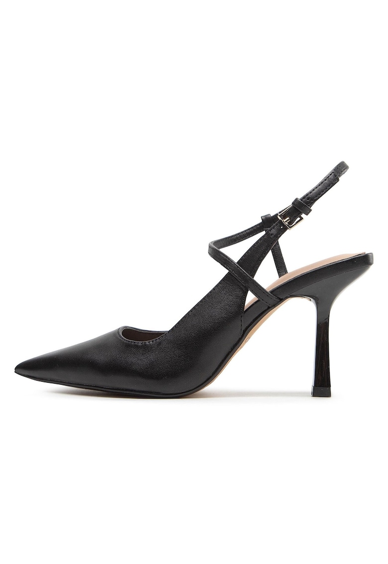 Sandale dama - 13439393 - Piele naturala - Negru