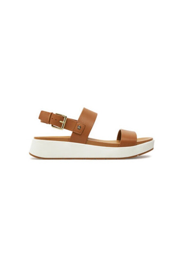 Sandale dama - 13543045 - Piele naturala - Maro