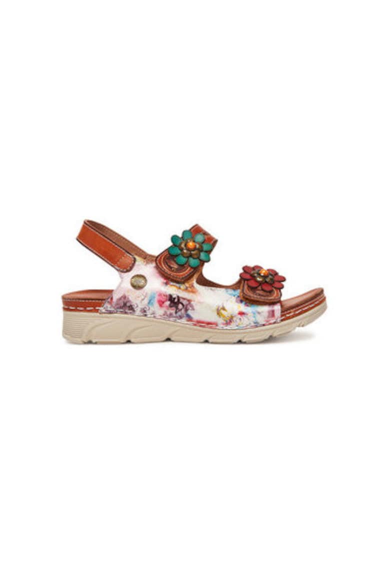 Sandale dama - DORRY 16 - Piele naturala - Auriu rose