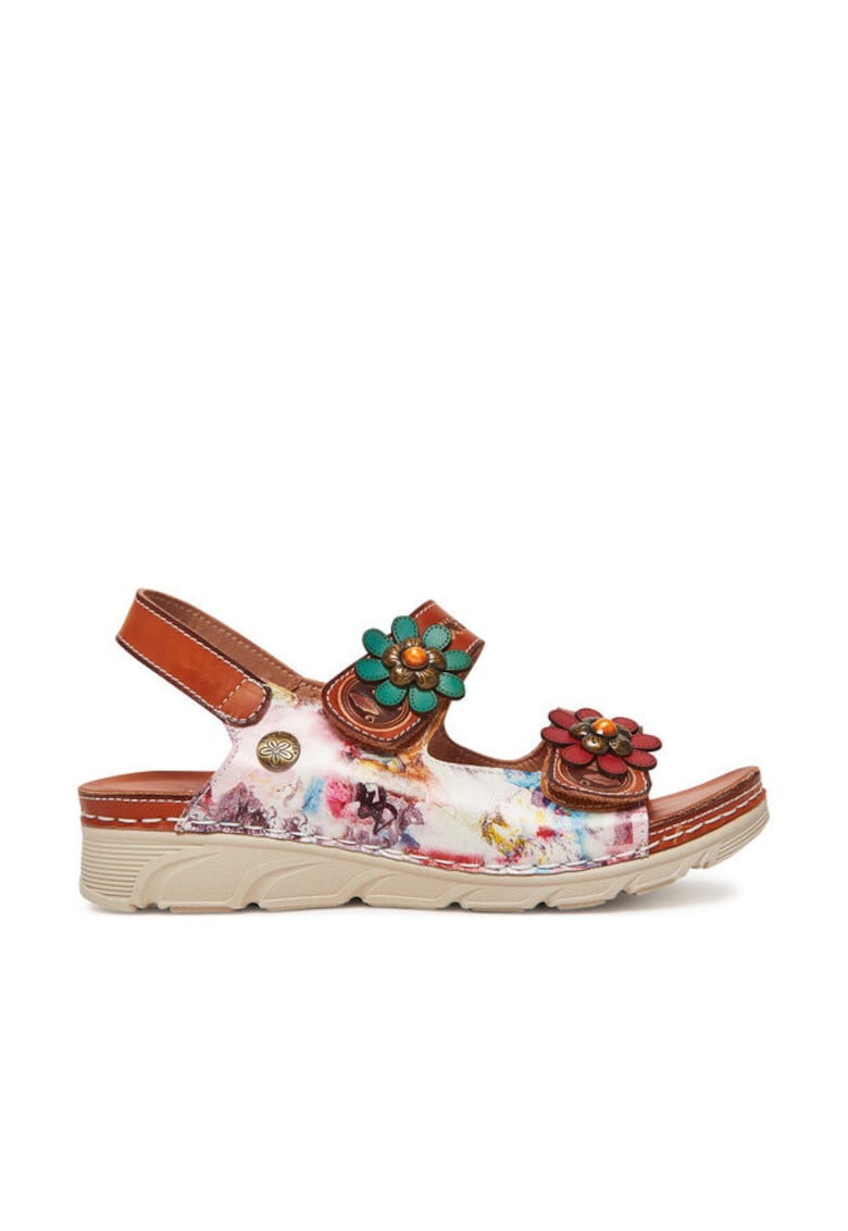 Sandale dama - DORRY 16 - Piele naturala - Auriu rose