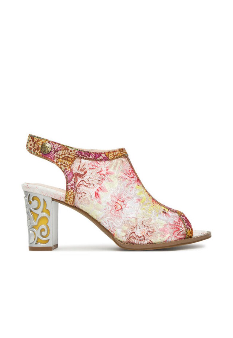 Sandale dama - LEDAO 20 - Piele naturala - Multicolor - Multicolor