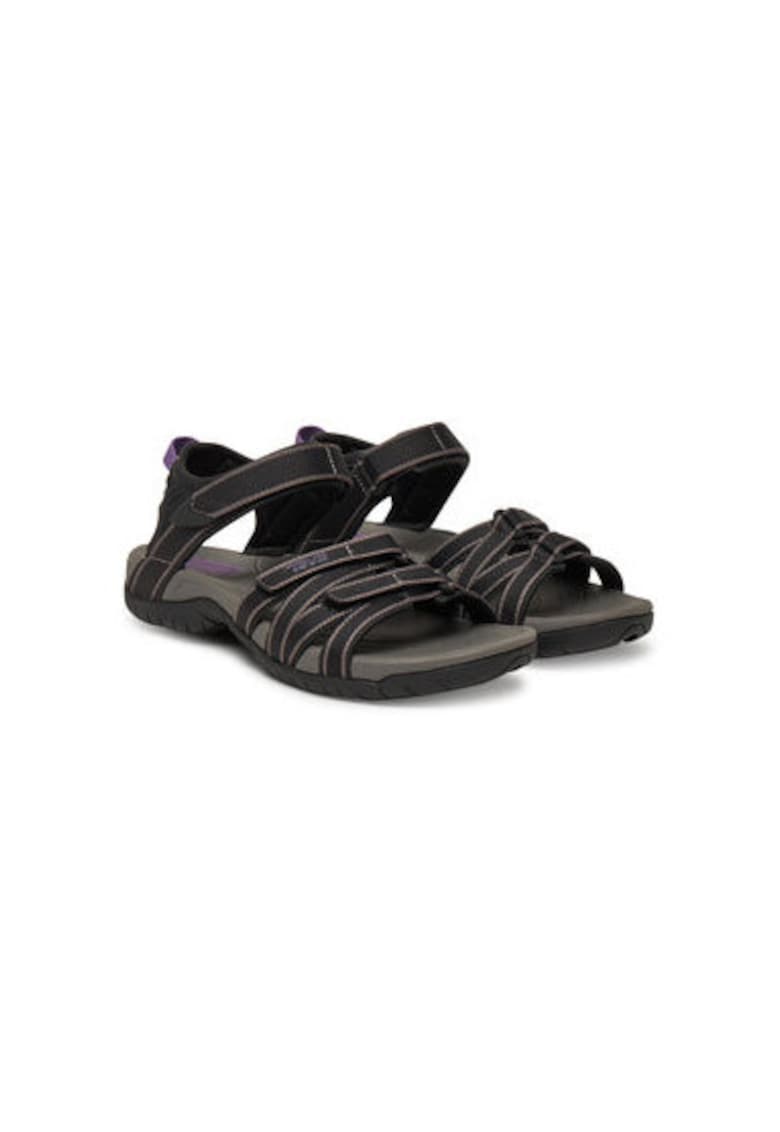 Sandale dama - 4266 - Textil - Negru