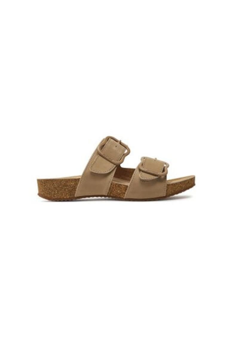 Sandale dama - 78564 - Piele naturala - Bej