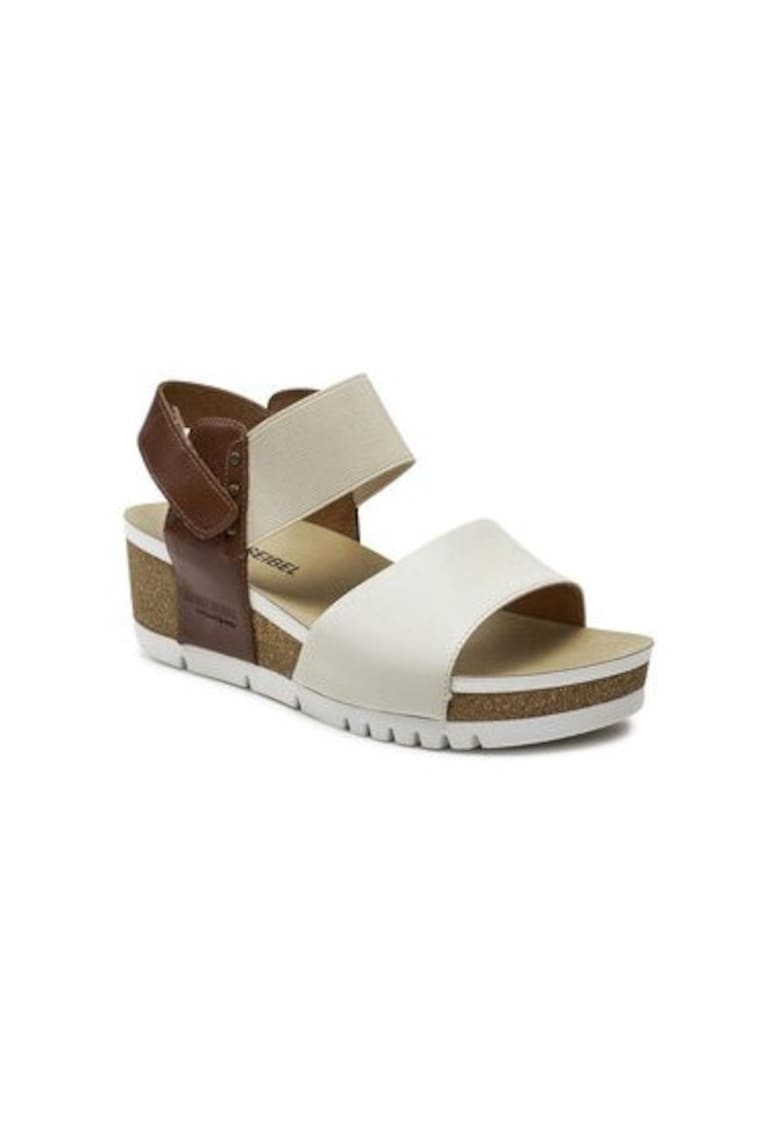 Sandale dama - 83509 - Piele naturala - Bej