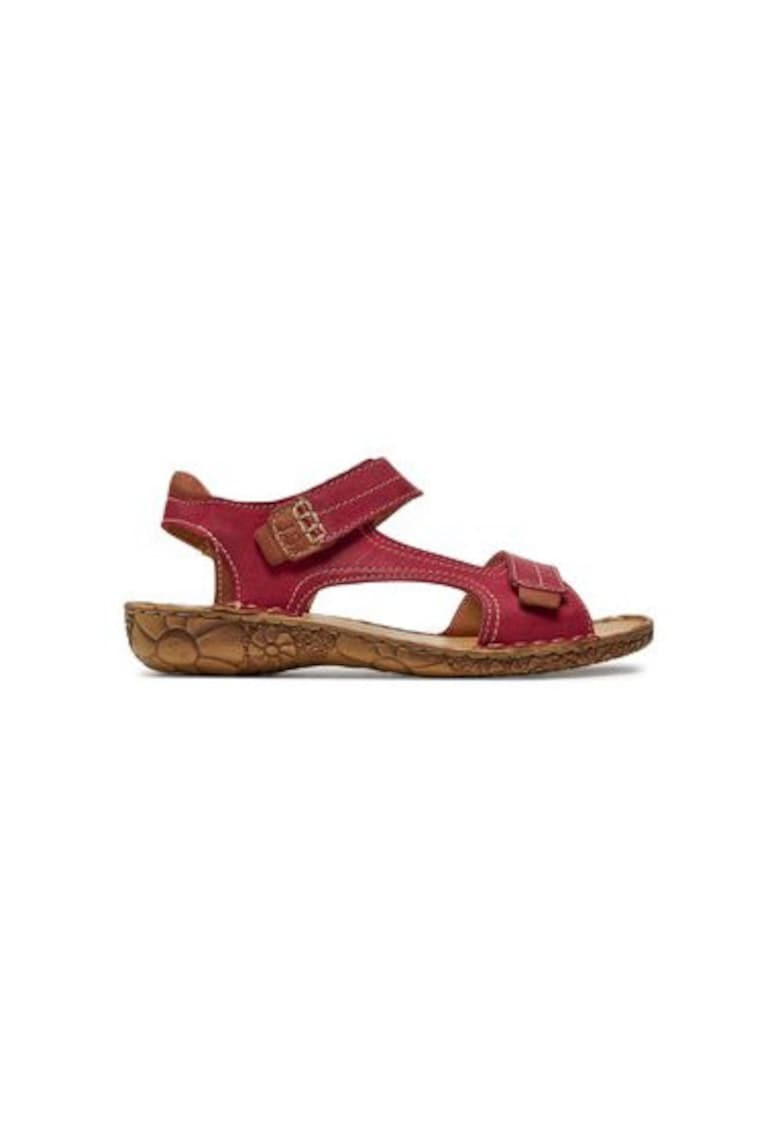 Sandale dama - 79556 - Piele naturala - Rosu