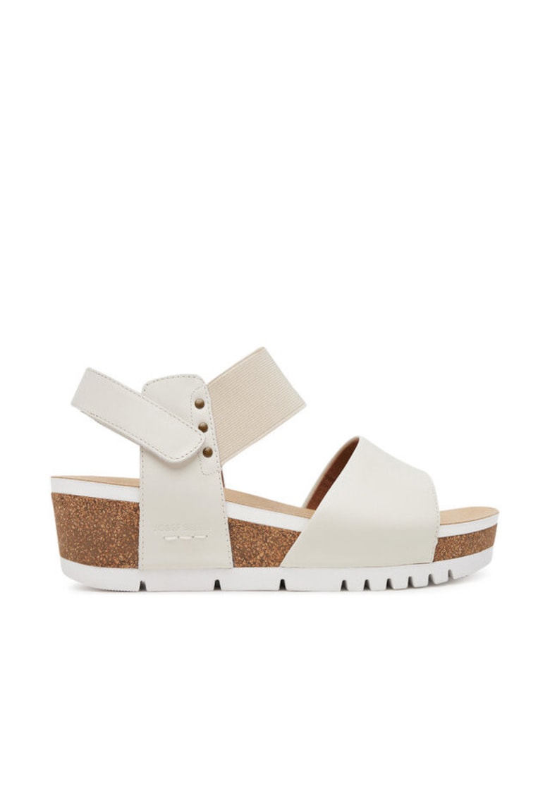 Sandale dama - 83509 - Piele naturala - Ecru - Ecru