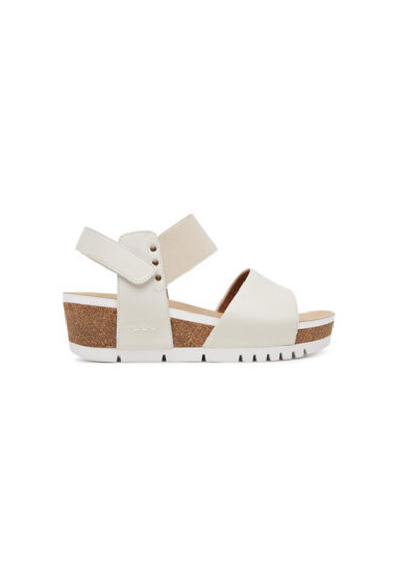 Sandale dama - 83509 - Piele naturala - Ecru - Ecru