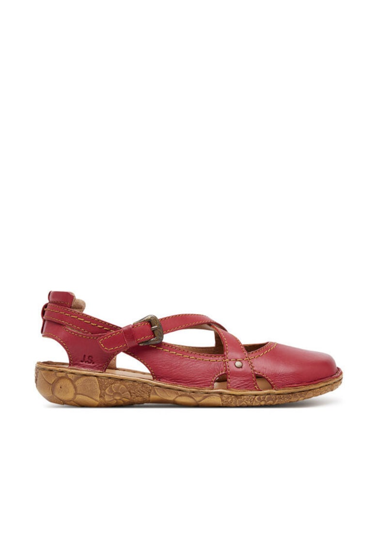 Sandale dama - 79513 - Piele naturala - Rosu - Rosu