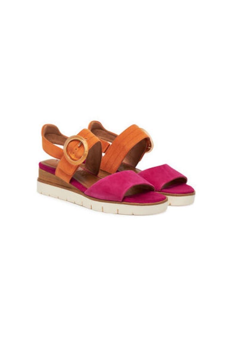 Sandale dama - 1-28206-42 - Piele naturala - Roz