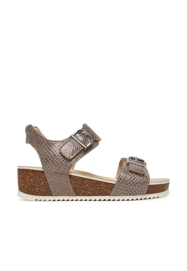 Sandale dama - 12-38510-05 - Piele naturala - Bej