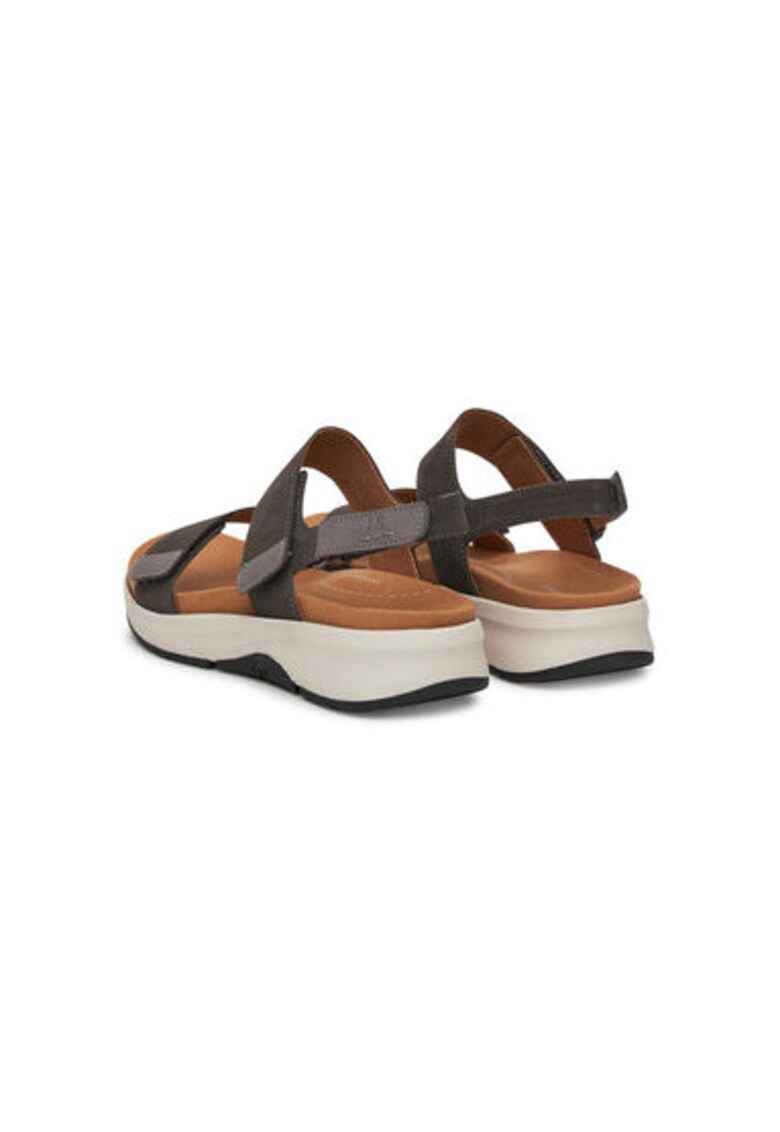 Sandale dama - 97304 - Piele naturala - Gri - Gri