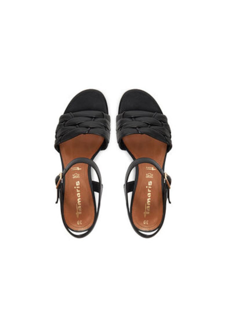 Sandale dama - 1-28005-42 - Piele naturala - Negru