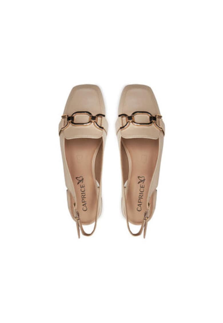 Sandale dama - 9-29400-42 - Piele naturala - Bej - Bej