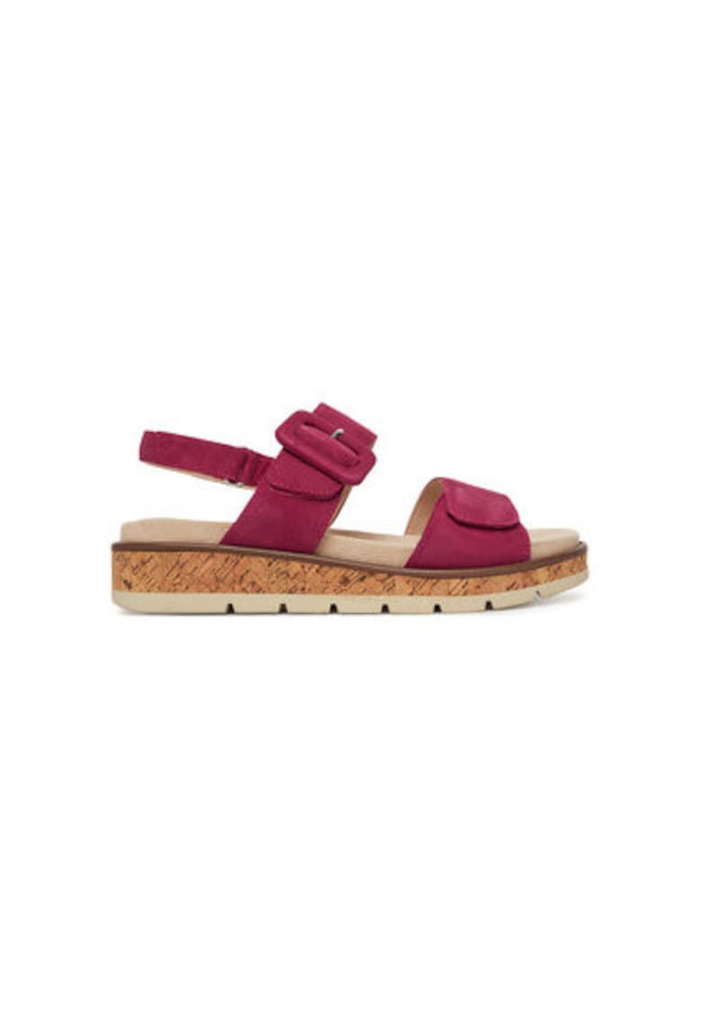 Sandale dama - 9-28714-44 -  Piele naturala - Roz