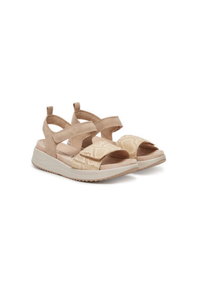 Sandale dama - 9-28702-42 - Piele naturala - Bej