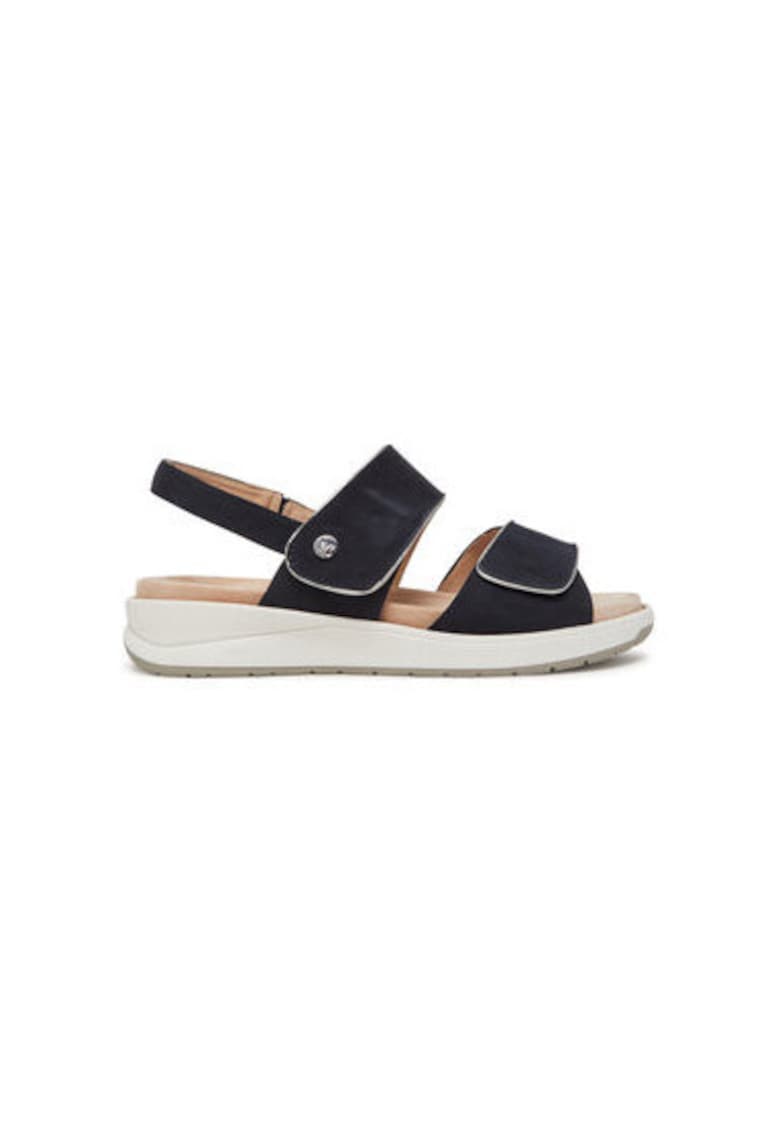 Sandale dama - 9-28252-44 -  Piele naturala - Bleumarin