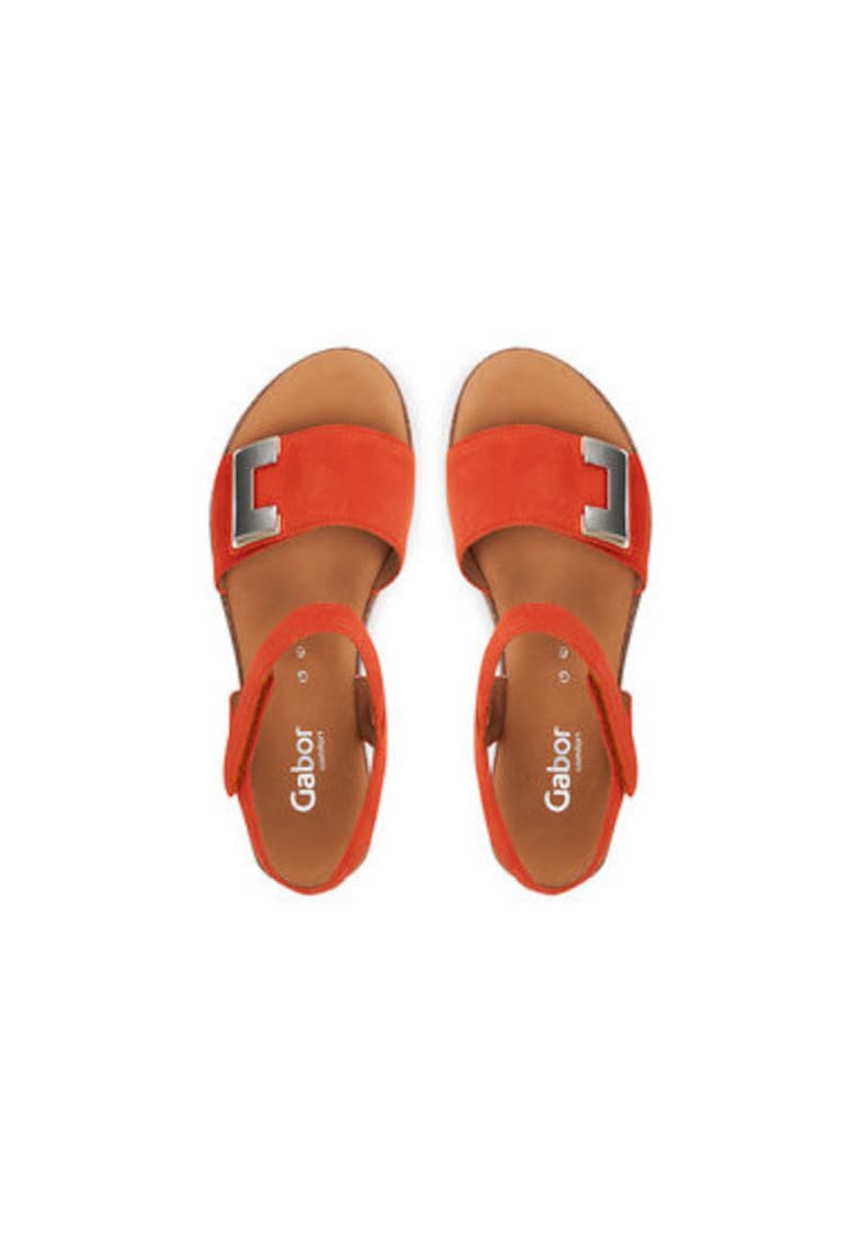 Sandale dama - 62.700.23 - Piele naturala - Portocaliu