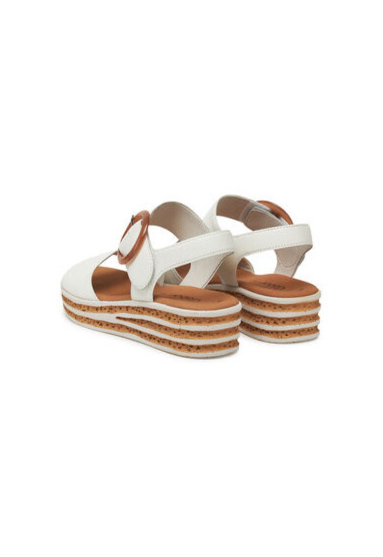 Sandale dama - 64.550.20 - Piele naturala - Alb