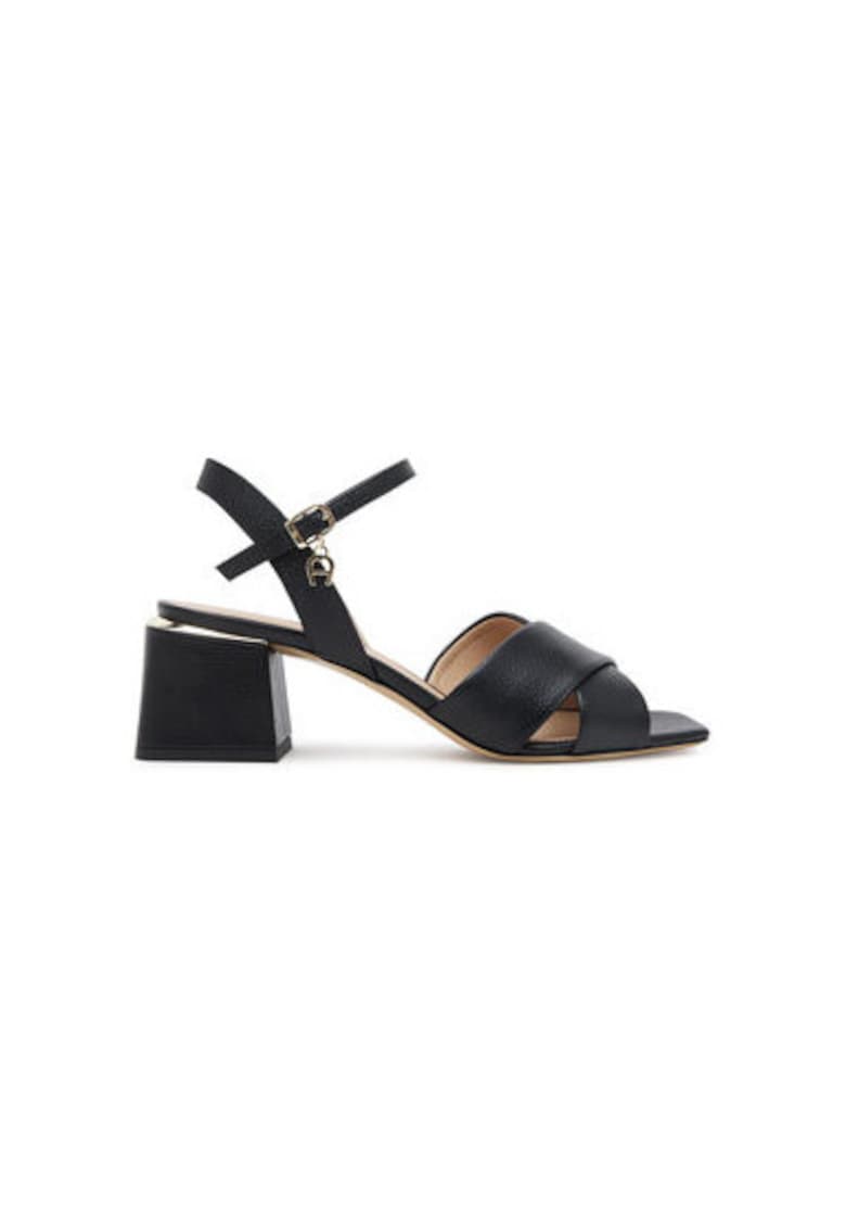 Sandale dama - 1251100 - Piele naturala - Negru