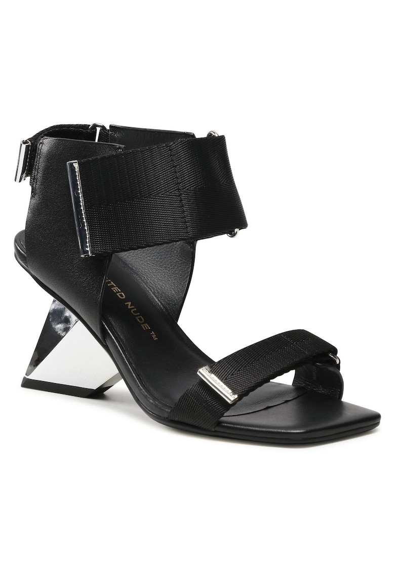 Sandale dama - 106170115612 - Piele naturala - Negru
