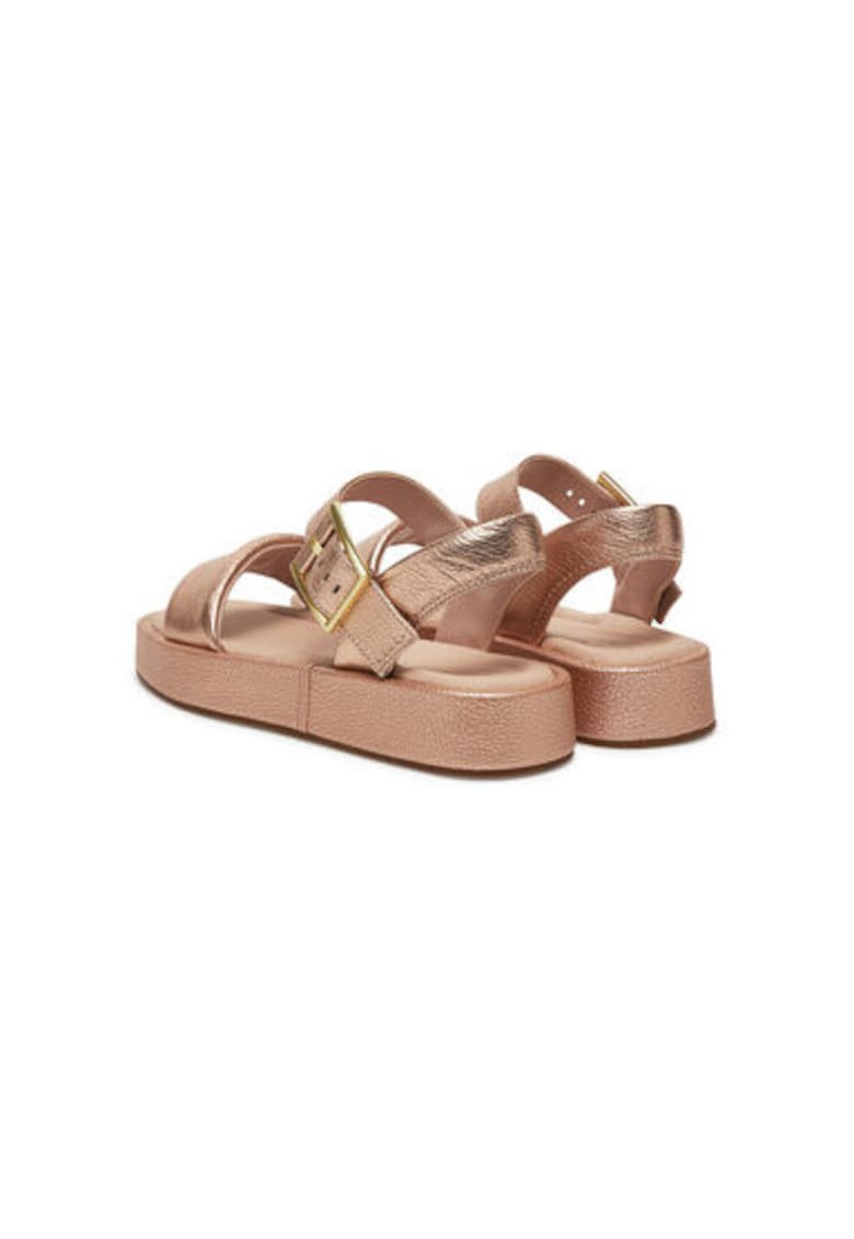 Sandale dama - 26181223 - Piele naturala - Auriu