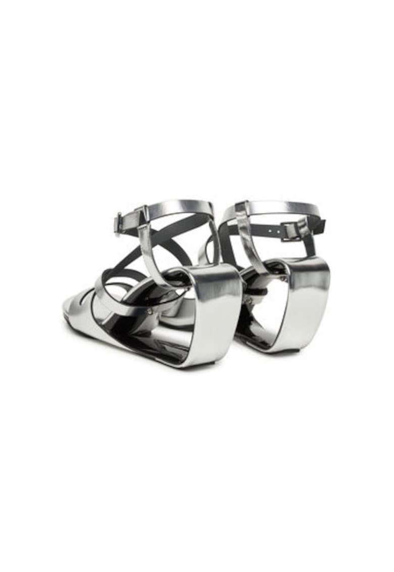 Sandale dama - 1083514116 - Piele naturala - Argintiu