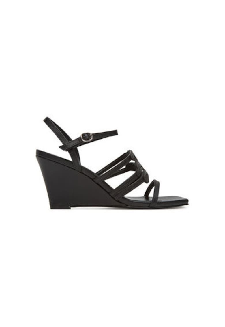 Sandale dama - KL34425 - Piele naturala - Negru