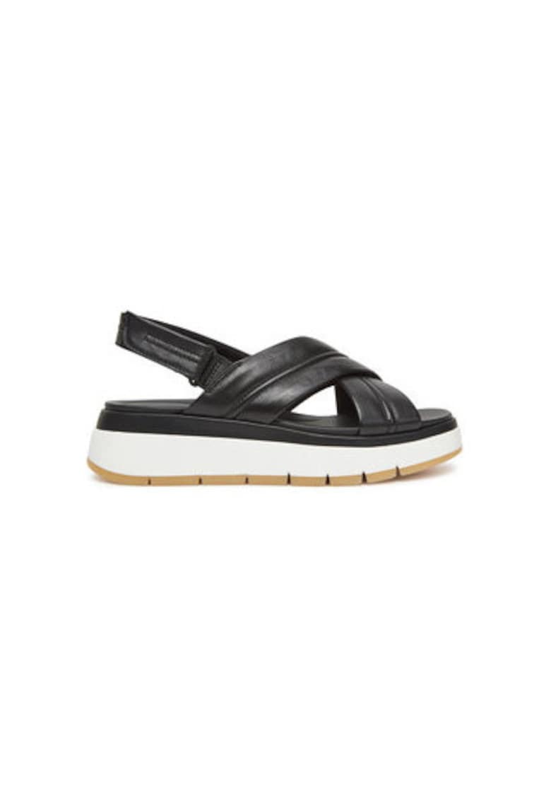 Sandale dama - 26182233 - Piele naturala - Negru