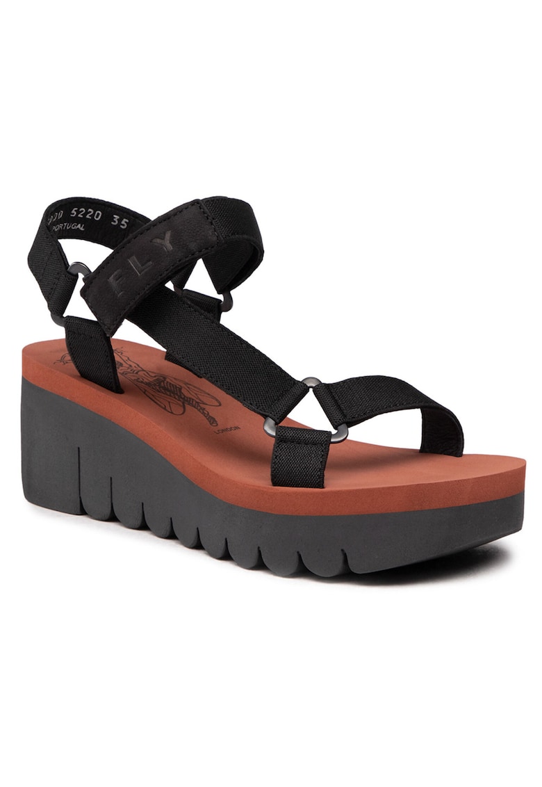 Sandale Textil - Negru
