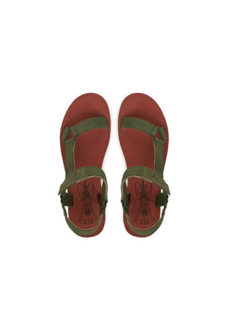 Sandale dama - YEFA726FLY - Textil - Verde - Verde