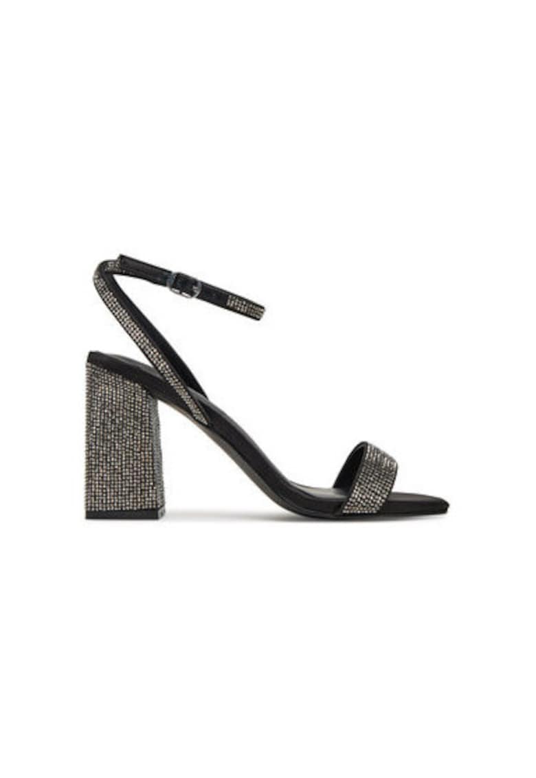 Sandale dama - 15340872 - Piele ecologica - 37 EU - Negru