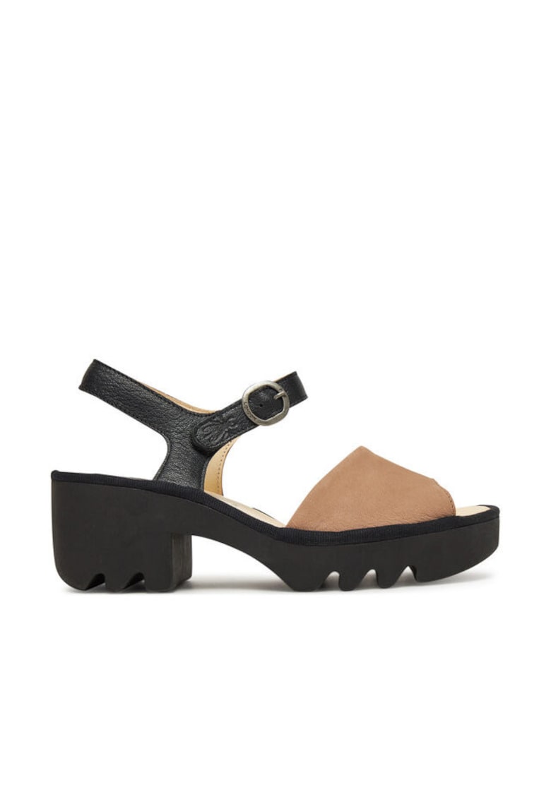Sandale dama - TULL503FLY - Piele naturala - Bej