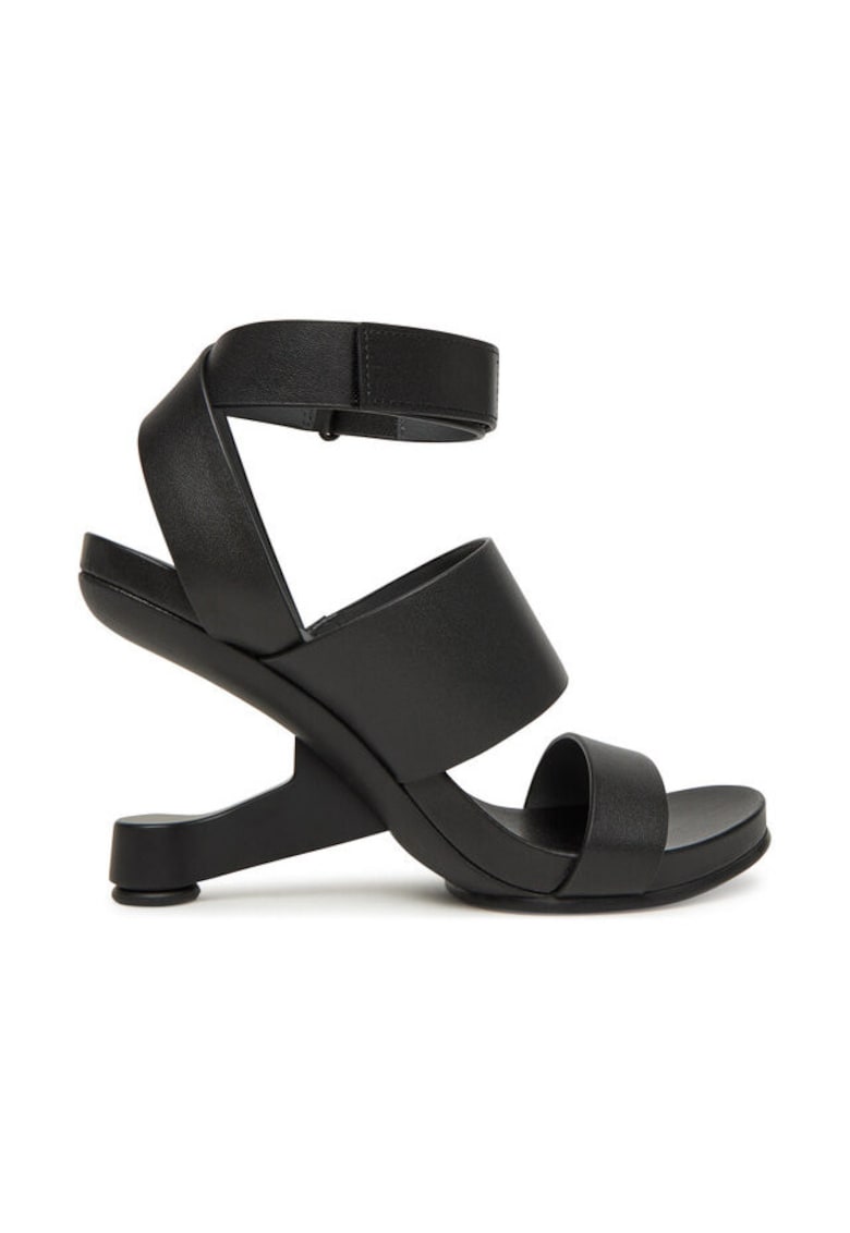 Sandale dama - 109040116 - Piele naturala - Negru