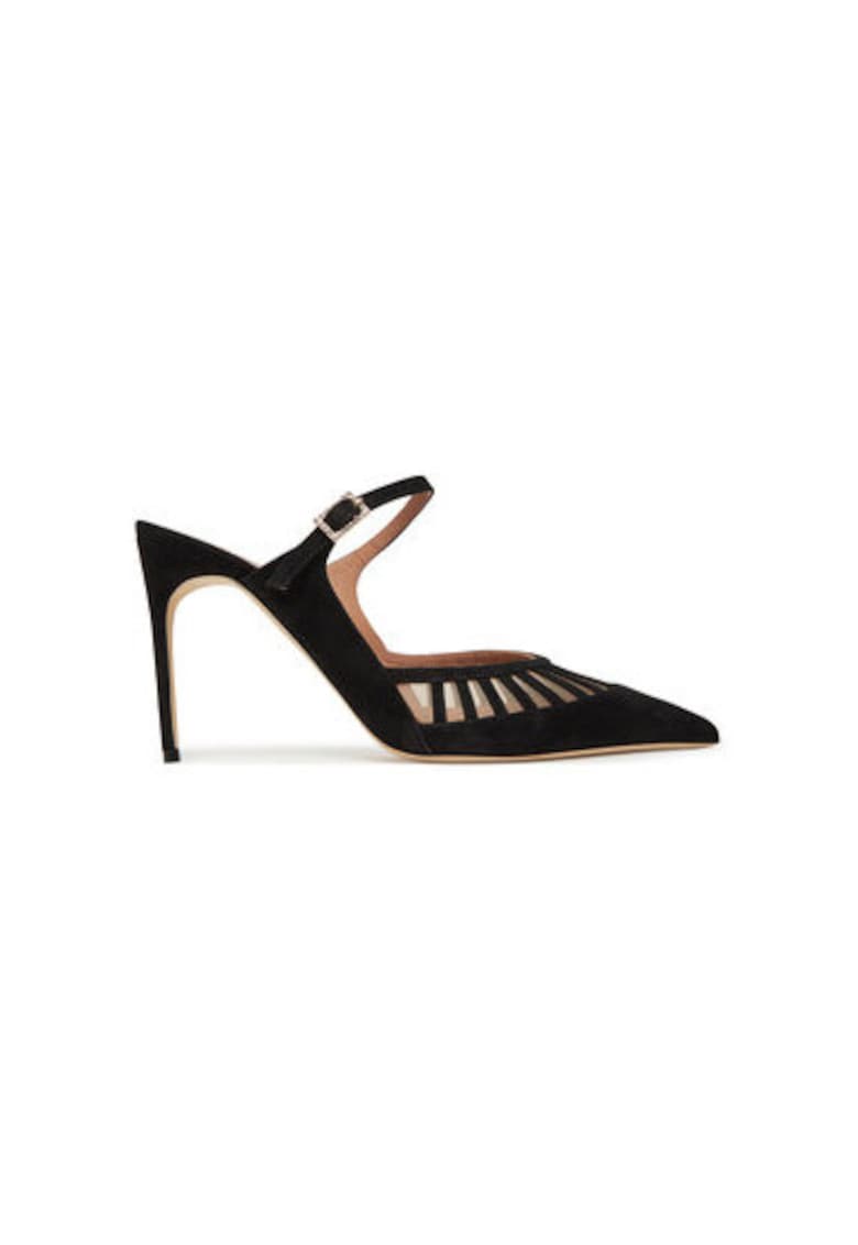 Sandale dama - BARDOT 90-2 - Piele naturala - Negru