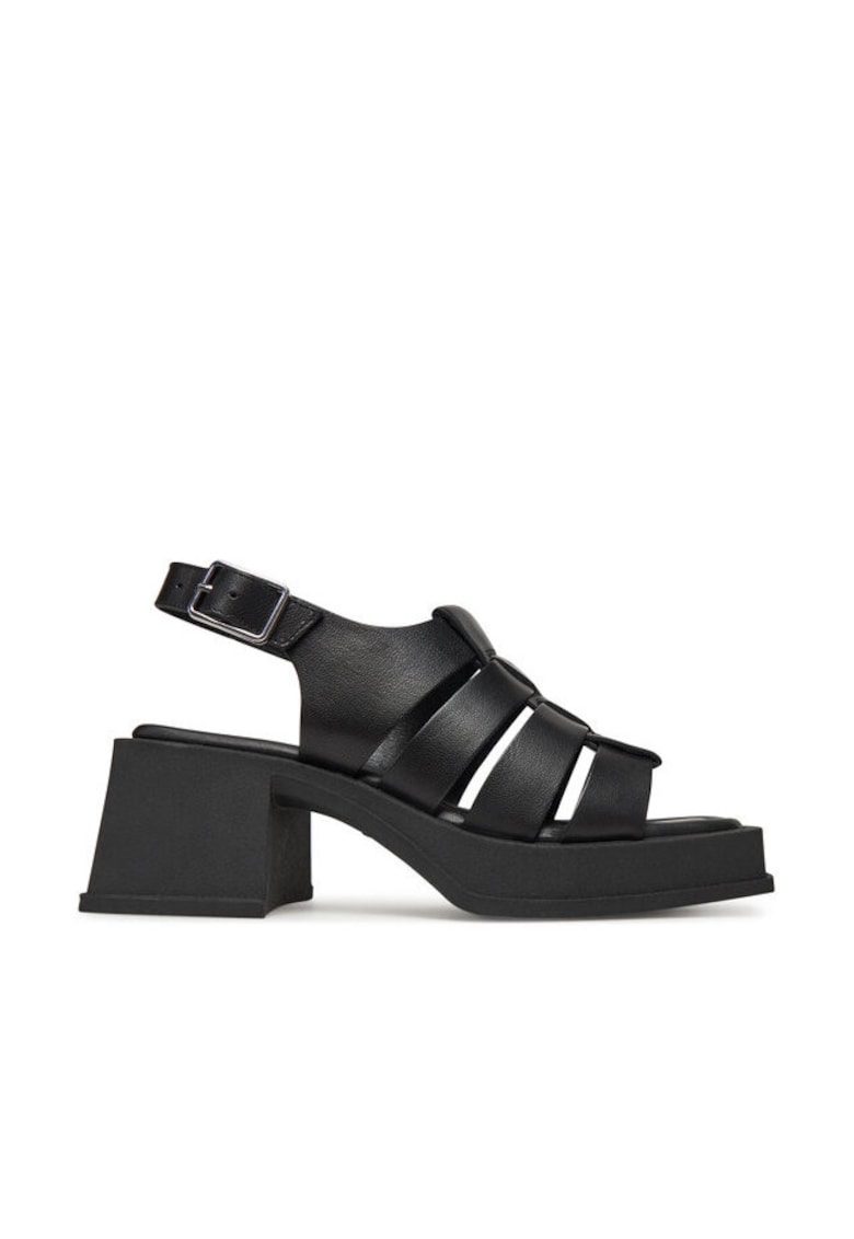 Sandale dama - 5937-001-20 - Piele naturala - Negru