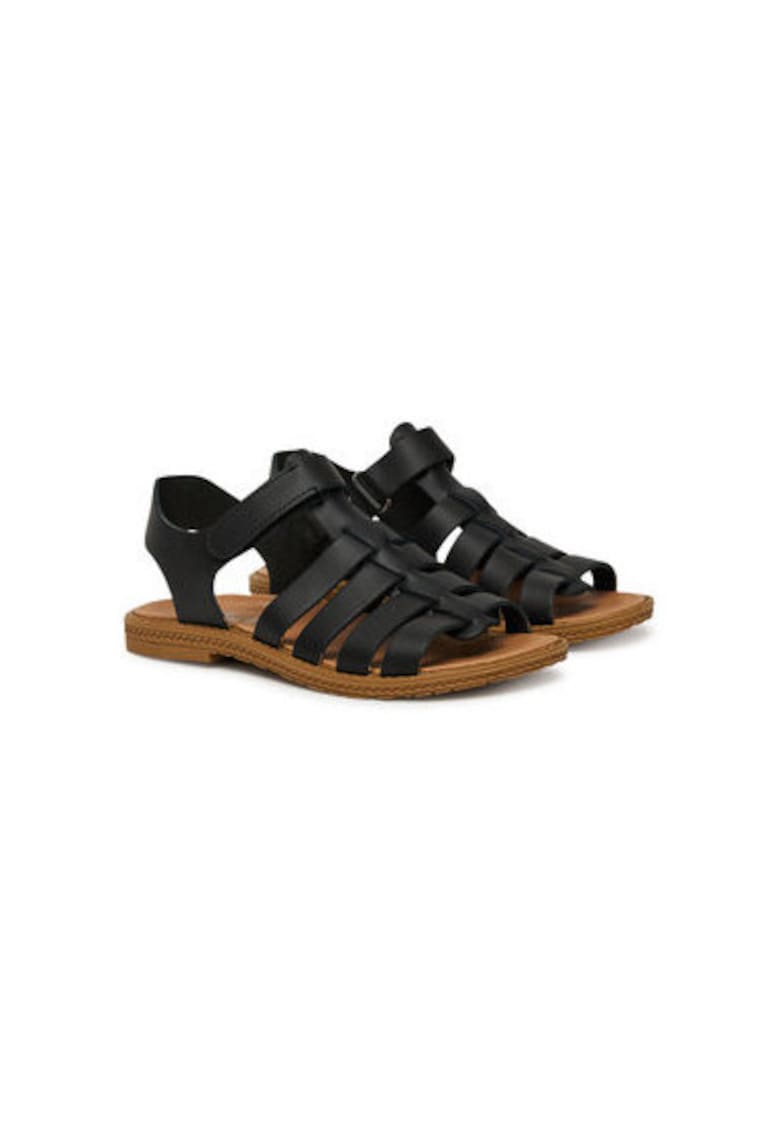Sandale dama - 7889633 - Piele naturala - Negru