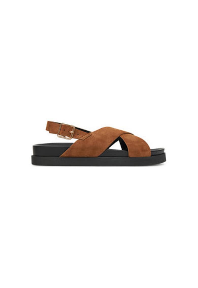 Sandale dama - 15253212 -  Piele ecologica - 36 EU - Maro