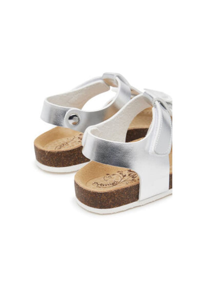 Sandale dama - 7934911 - Piele naturala - Argintiu