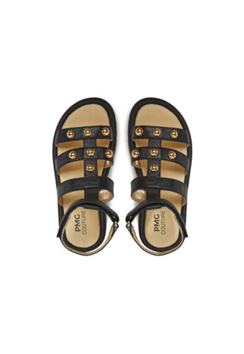 Sandale dama - 7938933 - Piele naturala - Negru