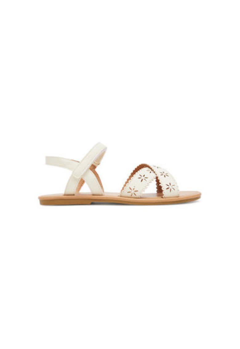 Sandale dama - 7937511 - Piele ecologica - Ecru